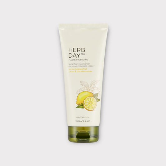 The face shop Herb Day 365 Foaming Cleanser Lemon & Grapefruit 170 ml