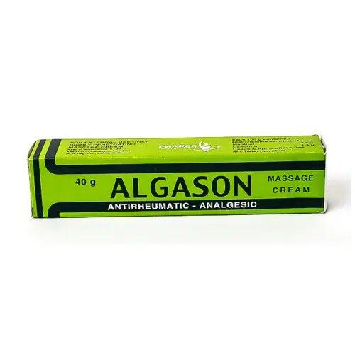 Algason Massage Cream ( Camphor + Diethylamine Salicylate + Menthol ) 40 gm - iFeelWell