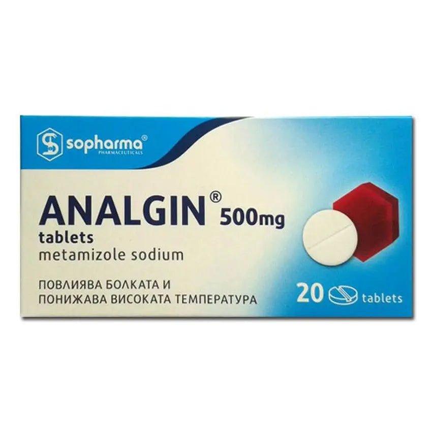 ANALGIN 500MG X 20 TABLETS - iFeelWell