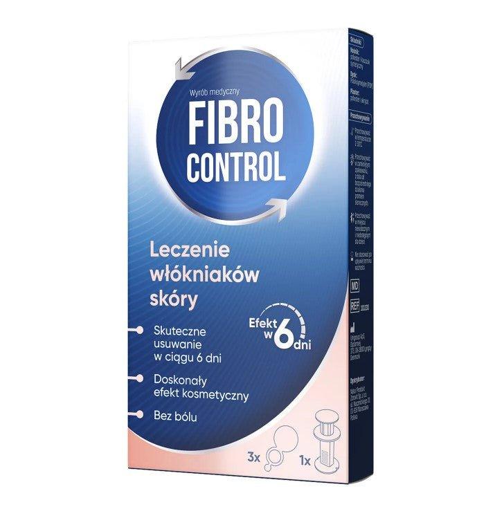 Fibrocontrol, zestaw do leczenia włókniaków skóry, plastry + aplikator - iFeelWell