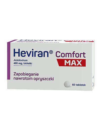 Heviran Comfort Max 400 mg, 60 tabletek - iFeelWell