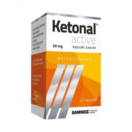 KETONAL 50MG 20 CAPSULES - iFeelWell