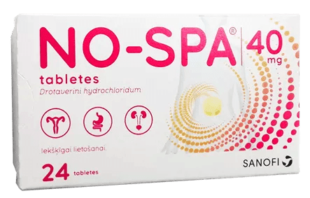 NO-SPA 40 mg pills, 24 pcs. - iFeelWell