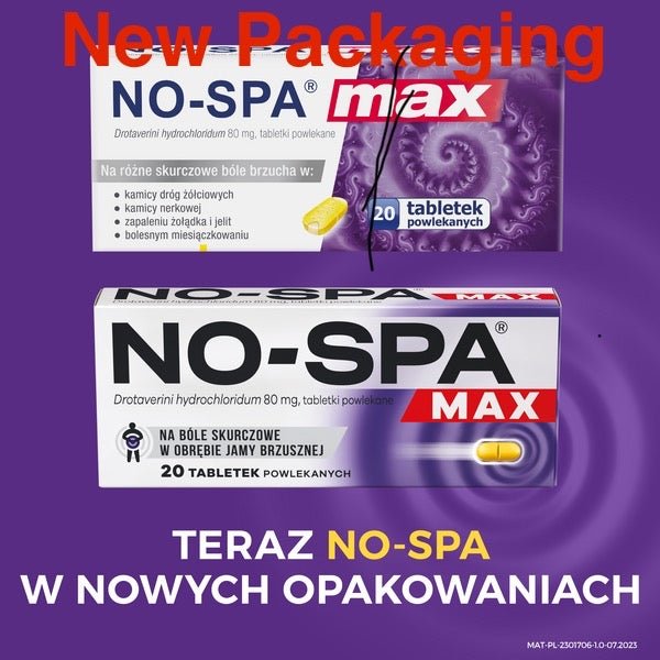 NO-SPA MAX - (20 -48 )Tablets - iFeelWell