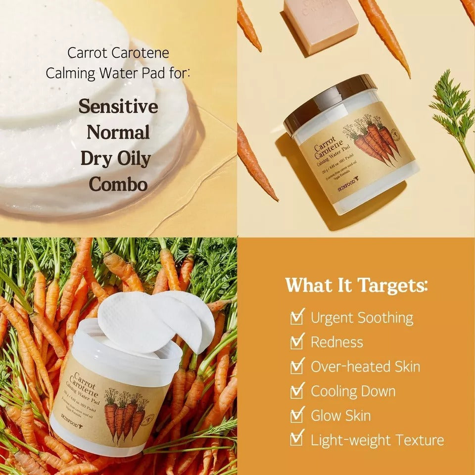 Skinfood Carrot Carotene Calming Water Pad